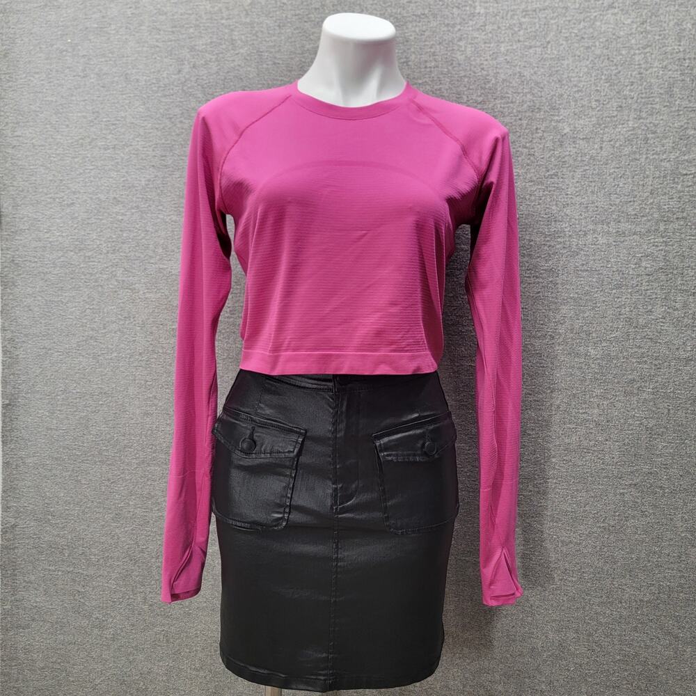 Lululemon Swiftly Tech Cropped Top, Size 10 - image 1